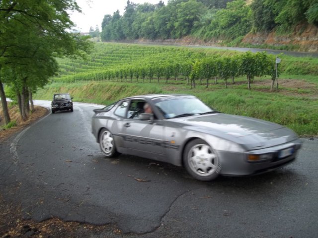 Porsche 944 in prova speciale (Cassine 2015)